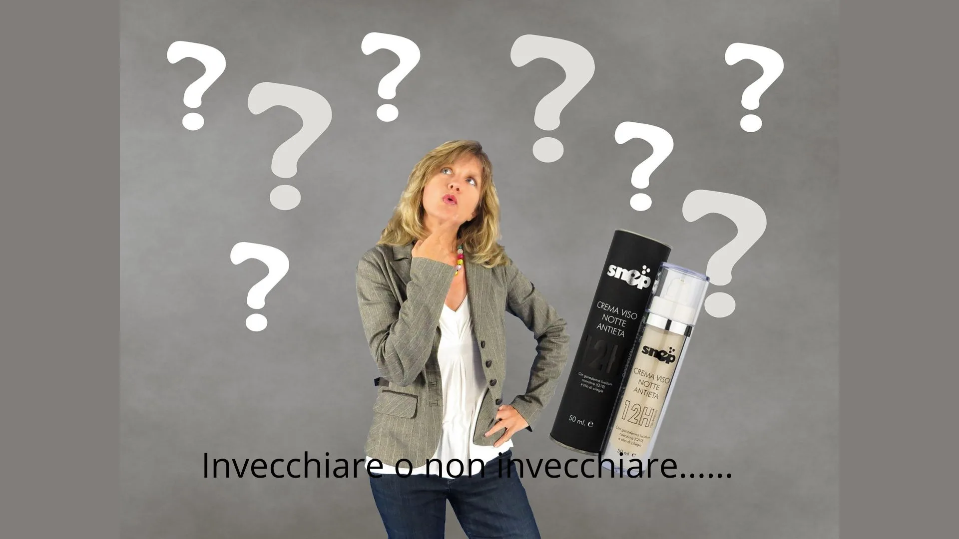 Nutri la tua pelle con CREMA VISO NOTTE ANTI ETA' Snep