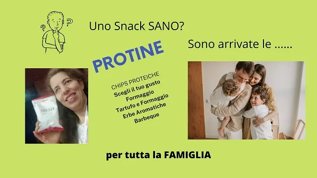 Uno snack sano? Sono arrivate le Protine
