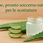 Aloe per le scottature