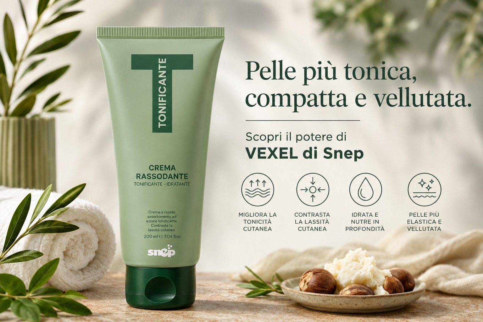 cause, rimedi e il ruolo di una crema rassodante come Vexel di Snep